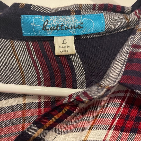 Buttons flannel - Picture 6 of 8